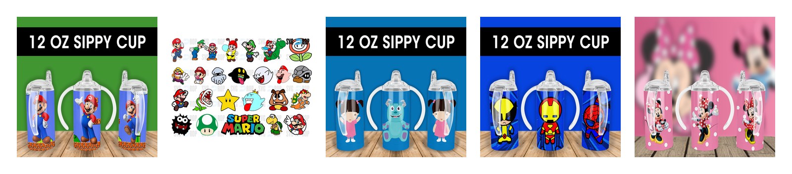 Super Mario SVG and PNG cut file designs from SVG DROP
